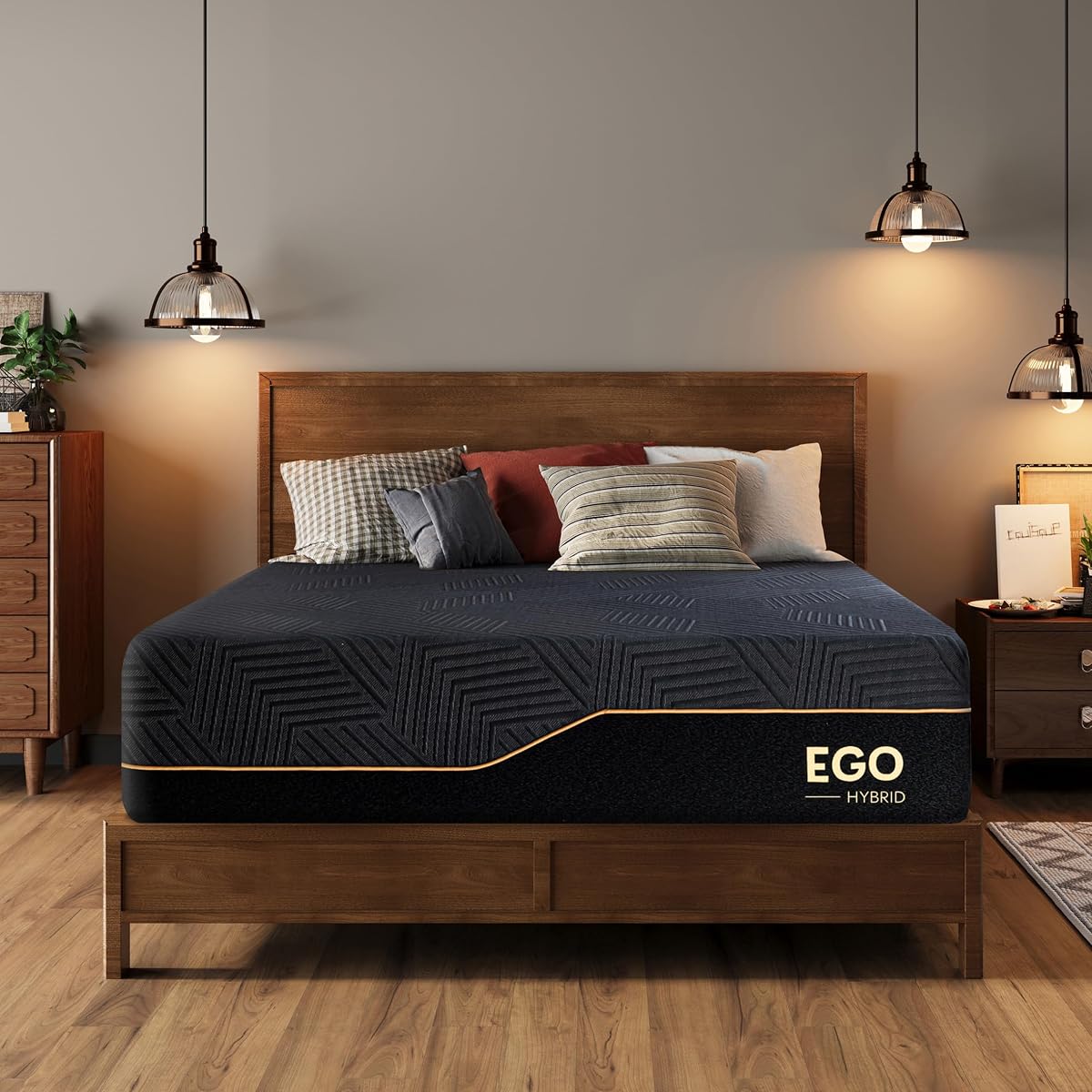 EGOHOME 14 inch Hybrid Full Mattress