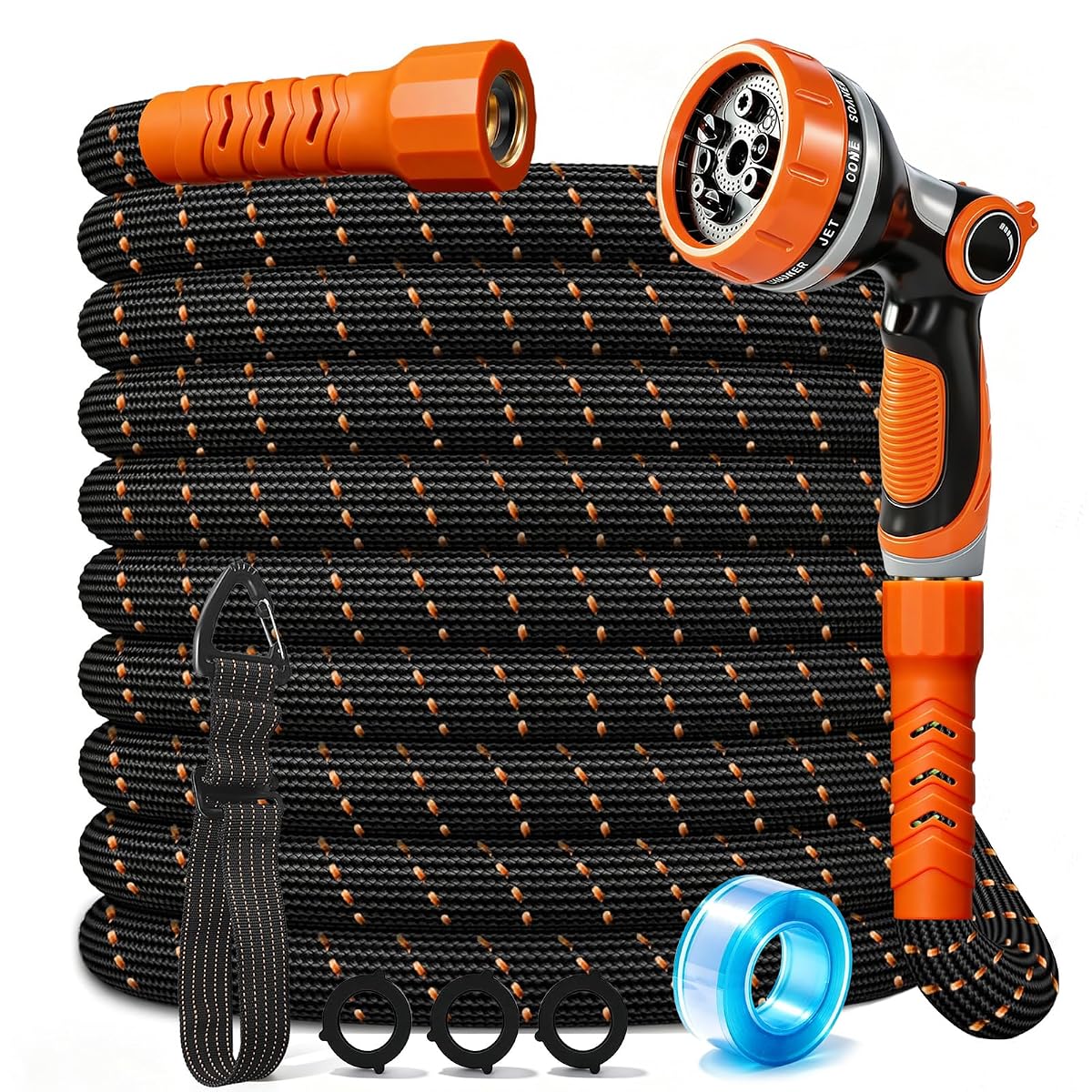 50FT Ultra Lightweight Garden Hoses, Durable & Flexible Water Hose