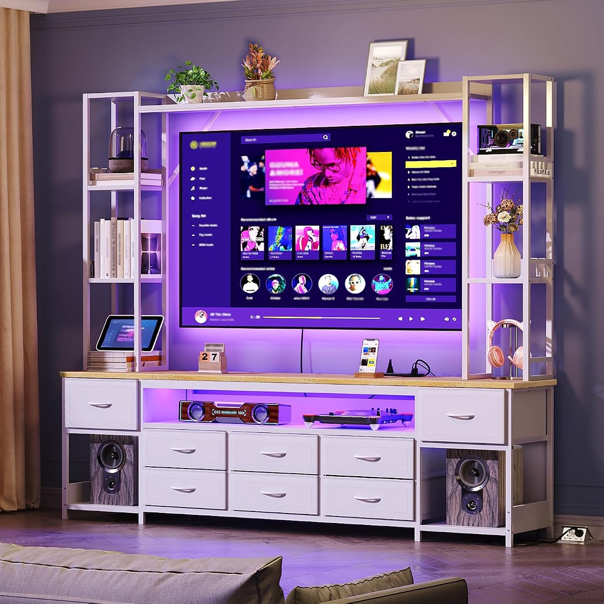 Large Entertainment Center for Living Room