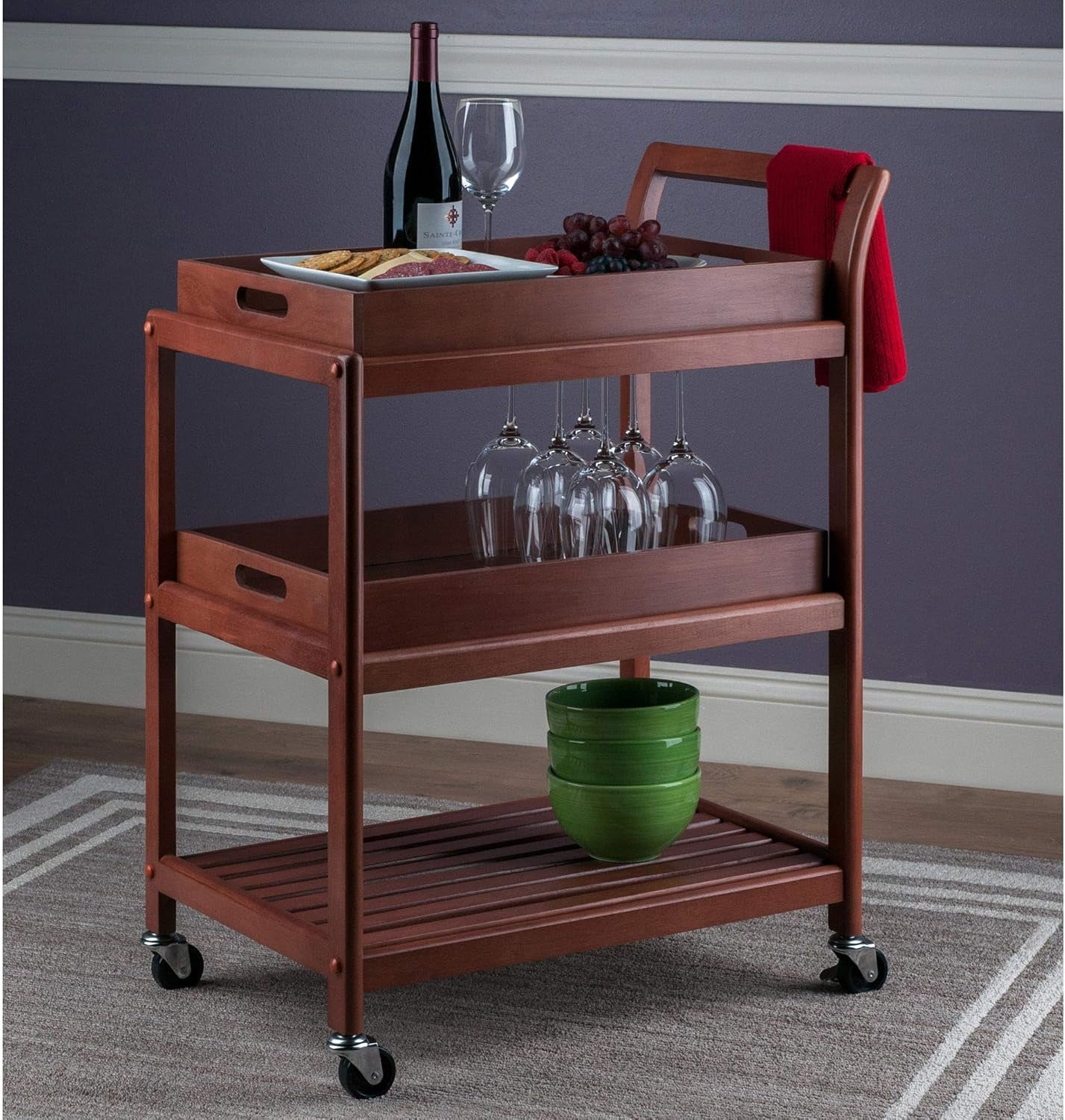 Albert Kitchen, 24.8X15.98X33.27, Walnut