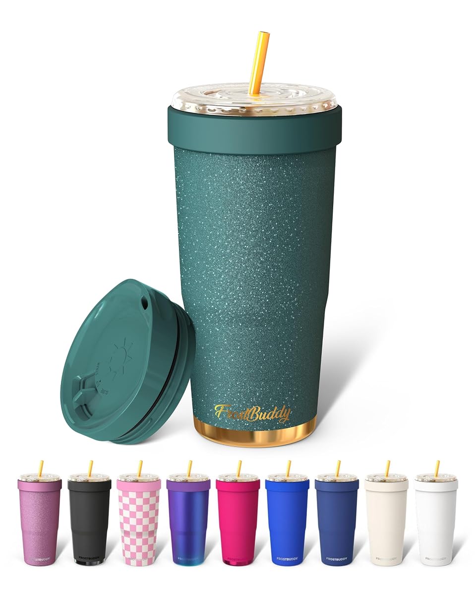 Togo Buddy 30oz Tumbler - Stainless Steel (Emeraldglitz-one)