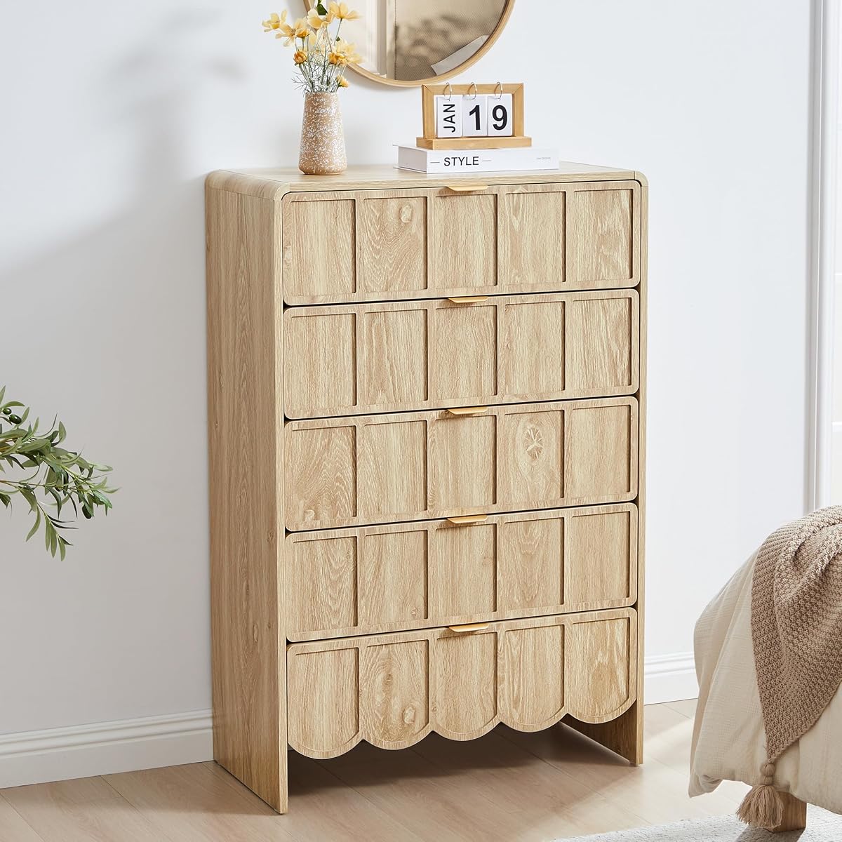 5 Drawer Dresser for Bedroom
