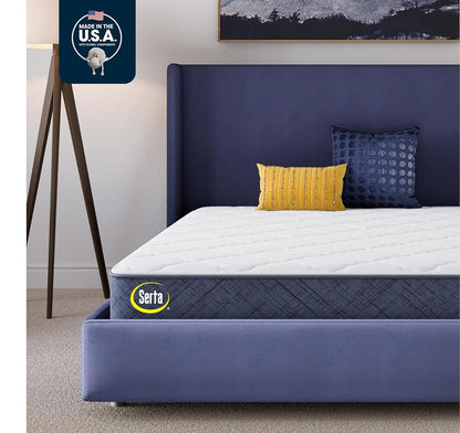 Five Star Mattress Tranquility 8" Medium - Twin Bed Mattress - Zoned Lumbar Support, Cooling Foam, Pressure Relief - Bed-in-a-Box - 100 Night Trial, 10-Year Limited Warranty
