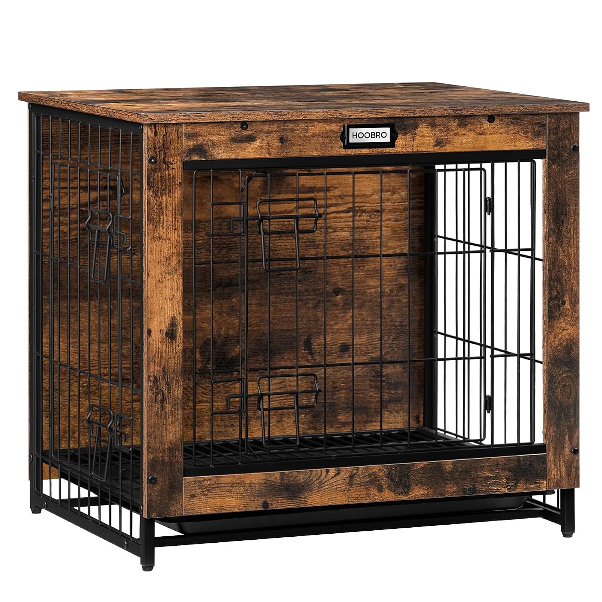 Dog Crate Furniture, 25.5" Small Dog Kennel Indoor