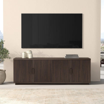 Henn&Hart 68" TV Stand for TVs up to 75", Rich Brown