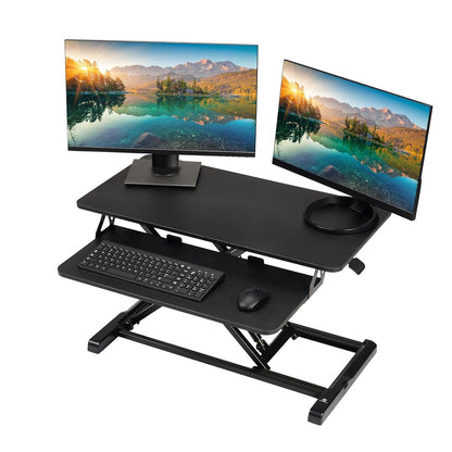 Black 32 in Standing Desk Converter, OF-S05-1