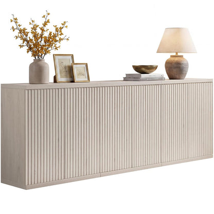 Buffet Cabinet with Storage Sideboard Cabinet with Doors & Shelves