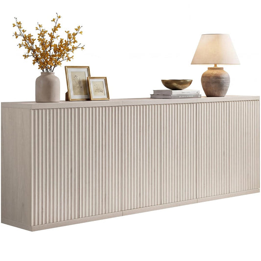 Buffet Cabinet with Storage Sideboard Cabinet with Doors & Shelves