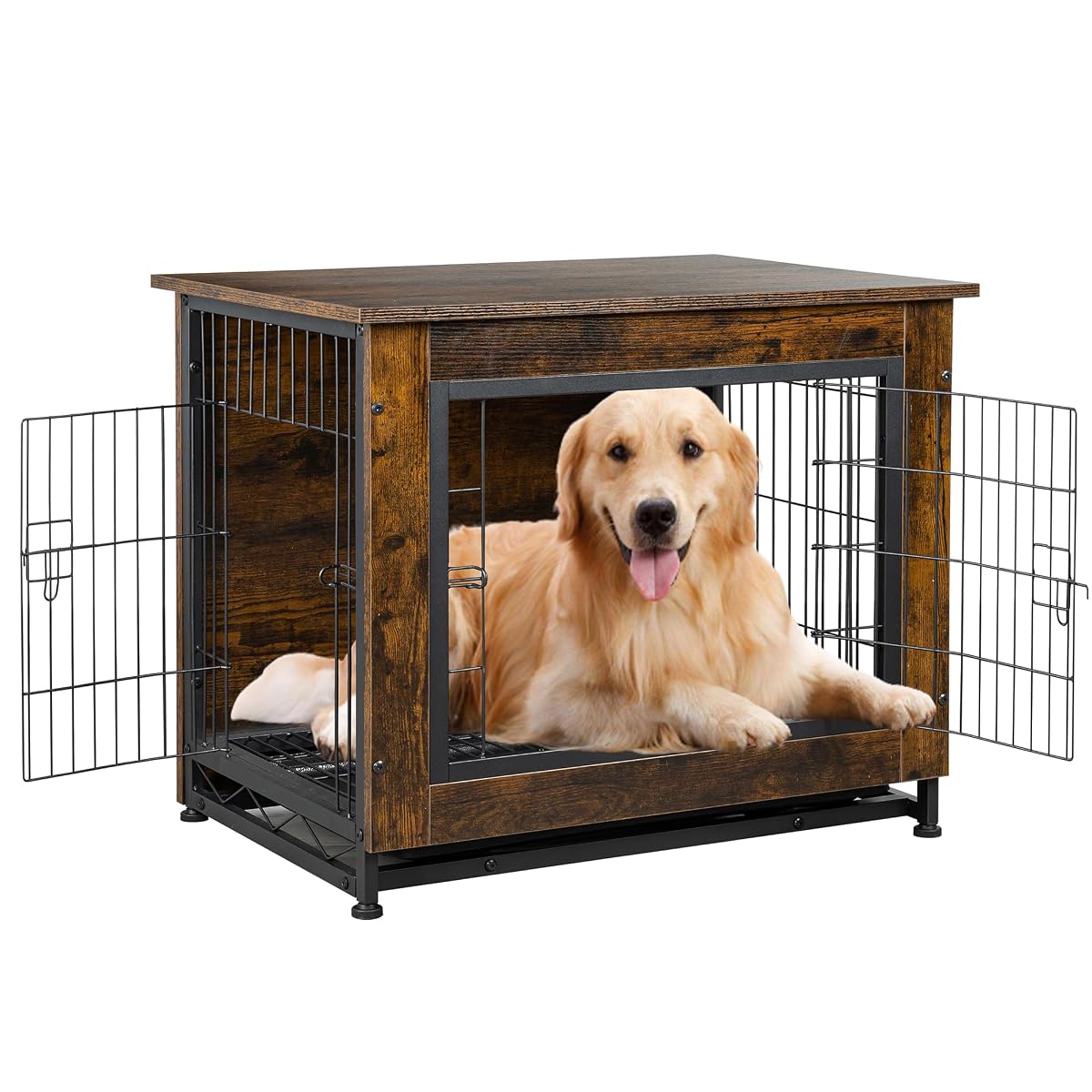Wooden Dog Crate Furniture for Large Breed