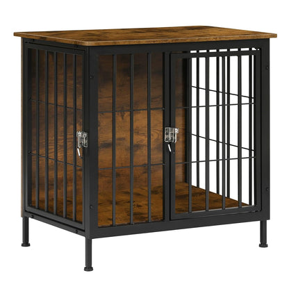 26.5" Heavy Duty Dog Crate Furniture, Dog Kennel Furniture Indoor