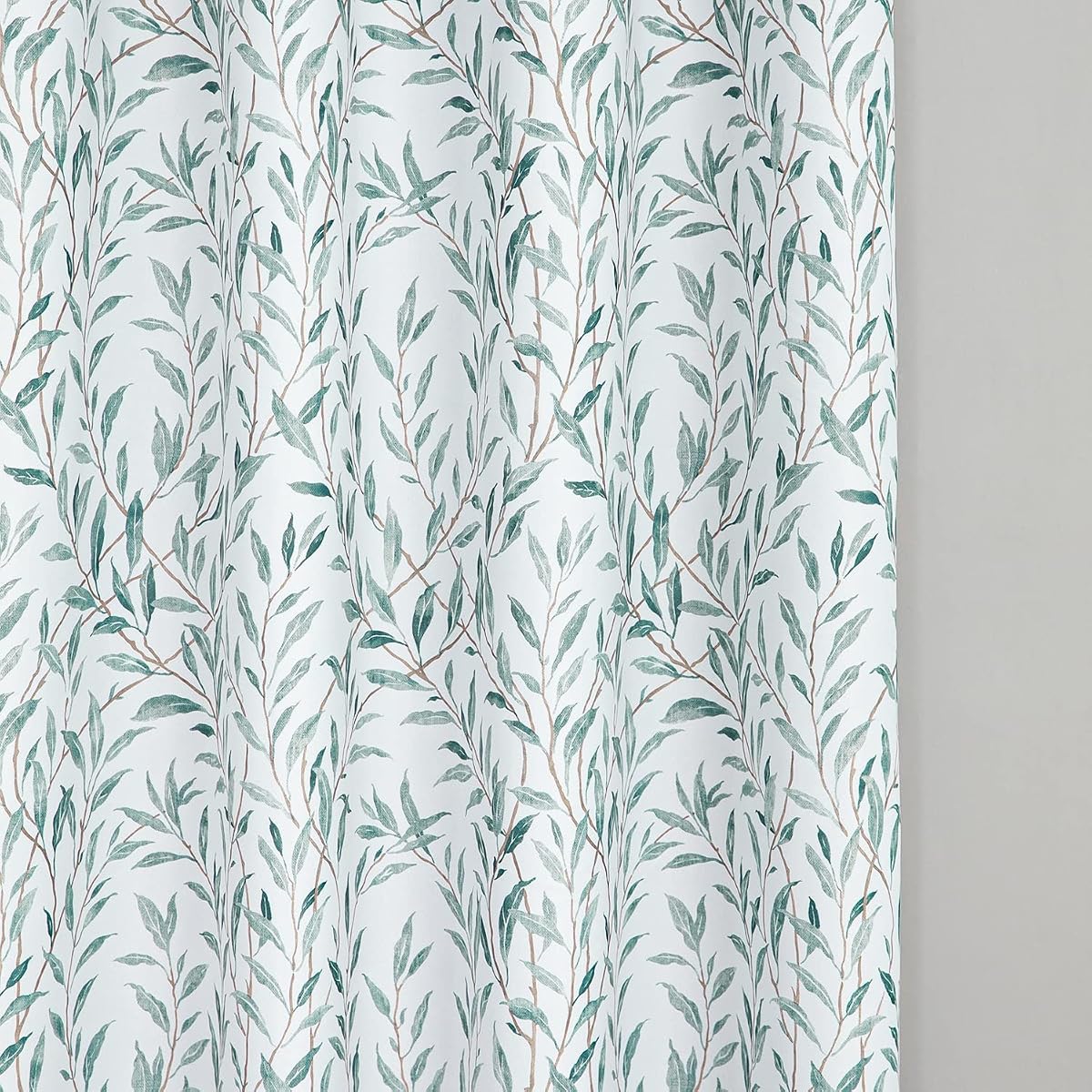 Willow Leaf 80% Blackout Curtains, 52 x 84, 2 Panels