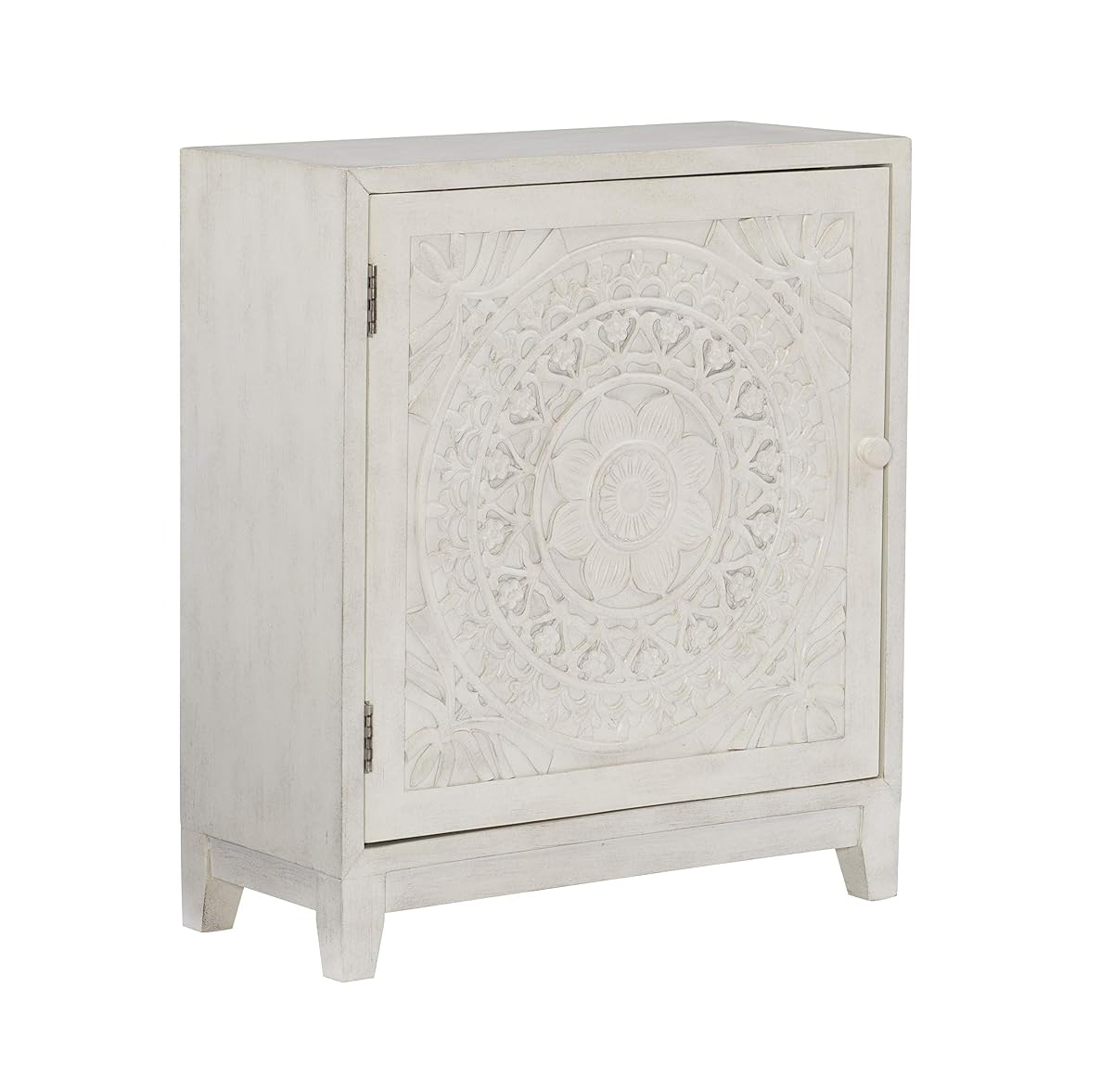 Powell Furniture Grace, Antique White Cabinet