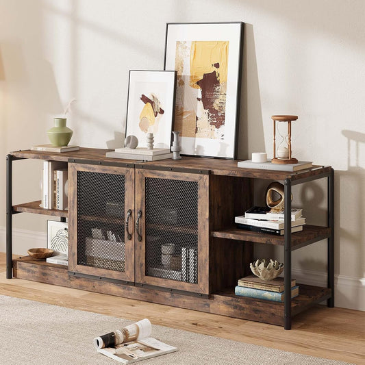 Farmhouse TV Stand for 65/75 inches TVs