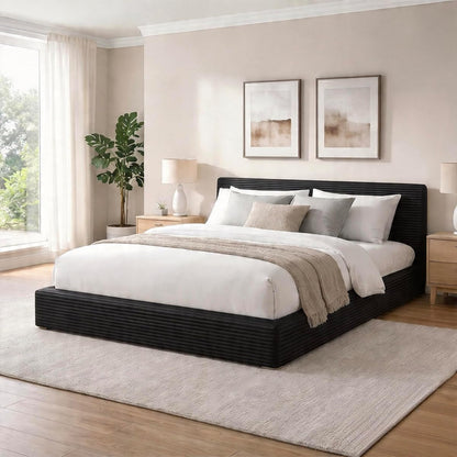 Queen Size Bed Frame, Plush CloudSoft Bed