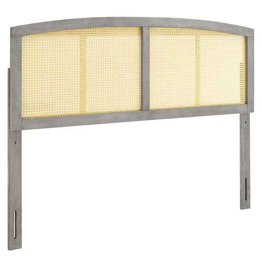 Halcyon Cane Woven Rattan Queen Headboard, Serene Island Vibe