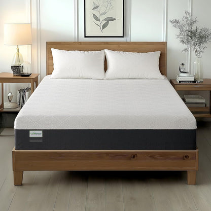8 Inch Queen Size Mattress, Cooling Gel Memory Foam Mattress in a Box