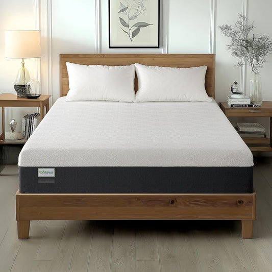 8 Inch Queen Size Mattress, Cooling Gel Memory Foam Mattress in a Box
