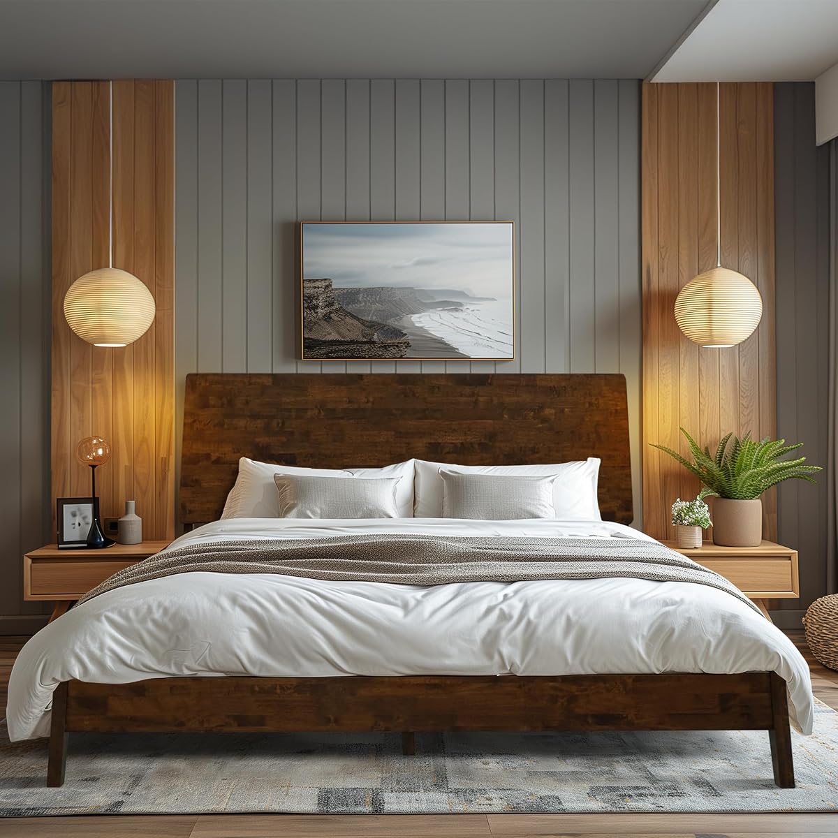 Acacia Serenity King Size Bed Frame