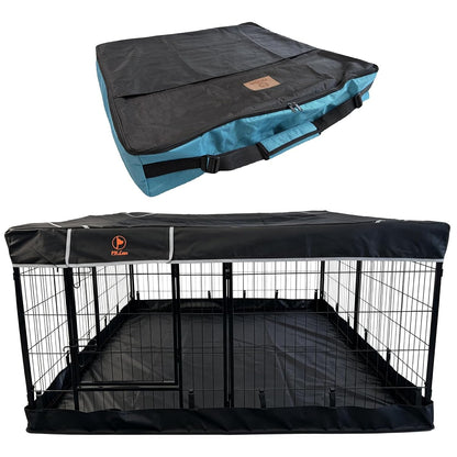 Puppy Playpen Plus Storage Bage with Bottom & Top Cover, 31.3" H