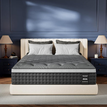 Firm Queen Mattress 12 inch,Luxury Cooling Hybrid Queen Mattress in a Box