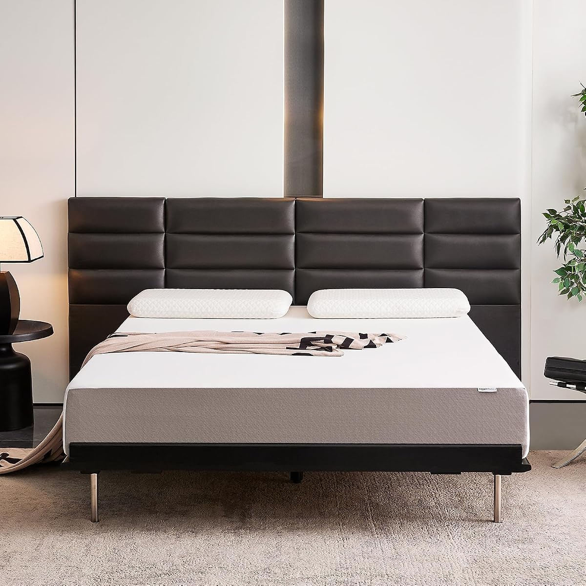 Breathable Memory Foam Mattress, Soft Plush Feel, 10 Inch, King, P22MD-10K