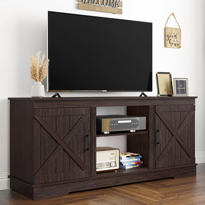 Farmhouse TV Stand for 65 Inch TV