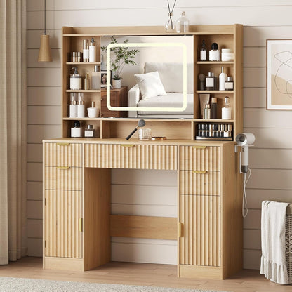 Makeup Vanity Desk with Mirror
