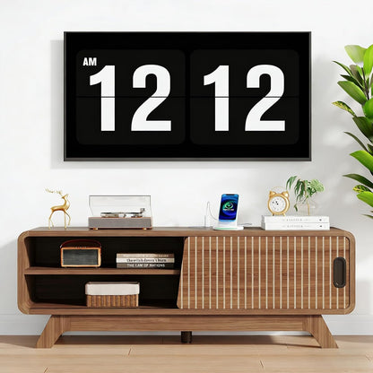 46 inch Small TV Stand Entertainment Center for Living Room Bedroom