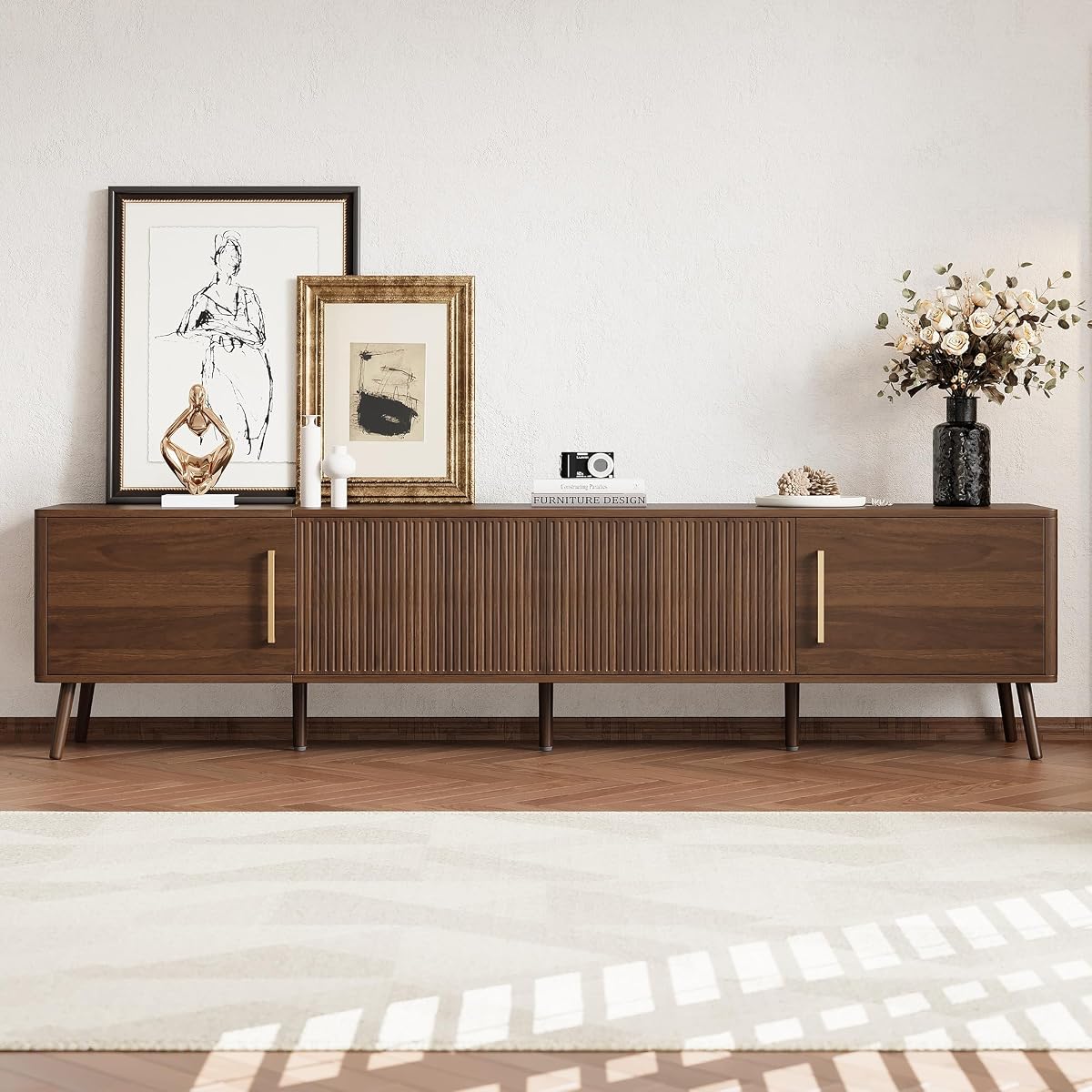 GDFStudio 78.7” TV Stand for 65–85 Inch TVs