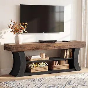 TV Stand for TVs up to 75", Entertainment Center with Storage, view 2