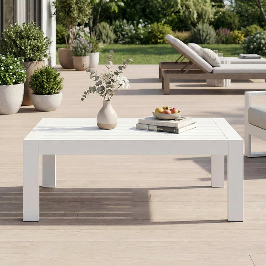 Aluminum Outdoor Coffee Table