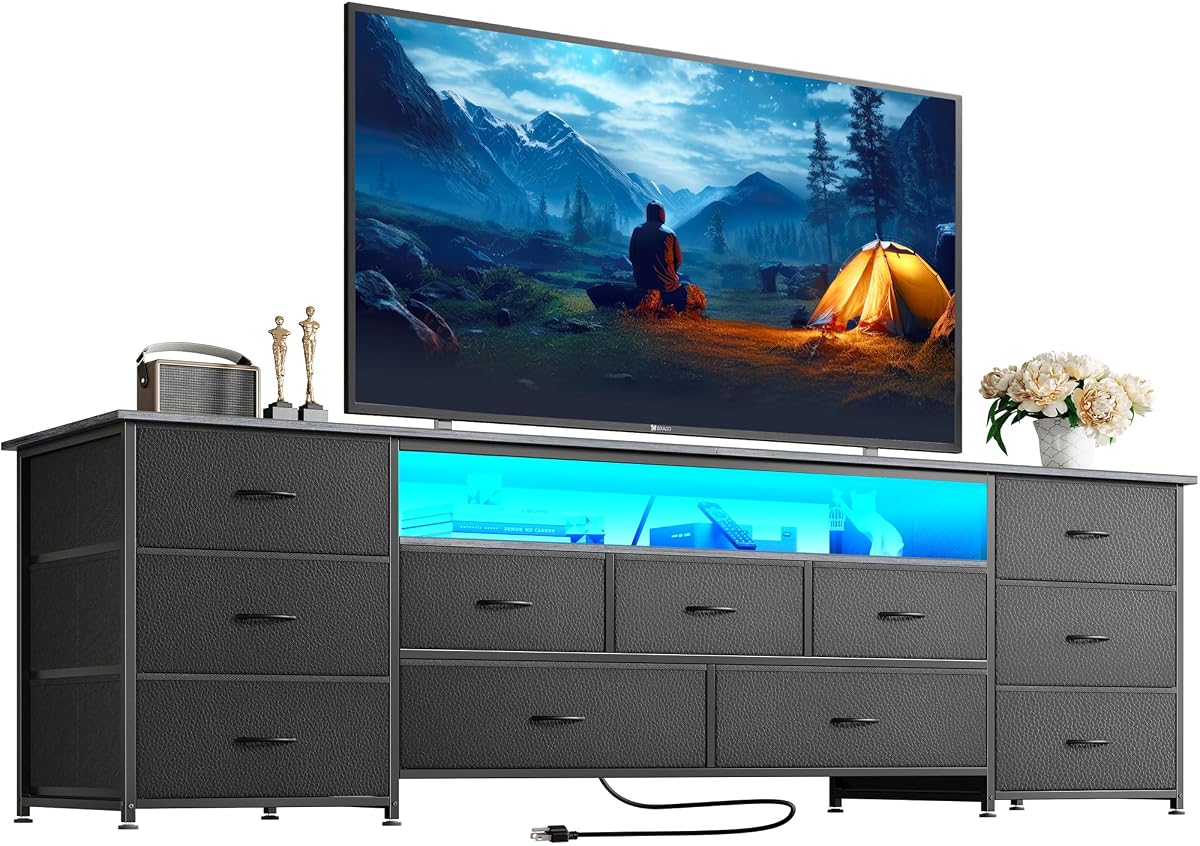 70 Inch TV Stand for 75, 80 Inch TV