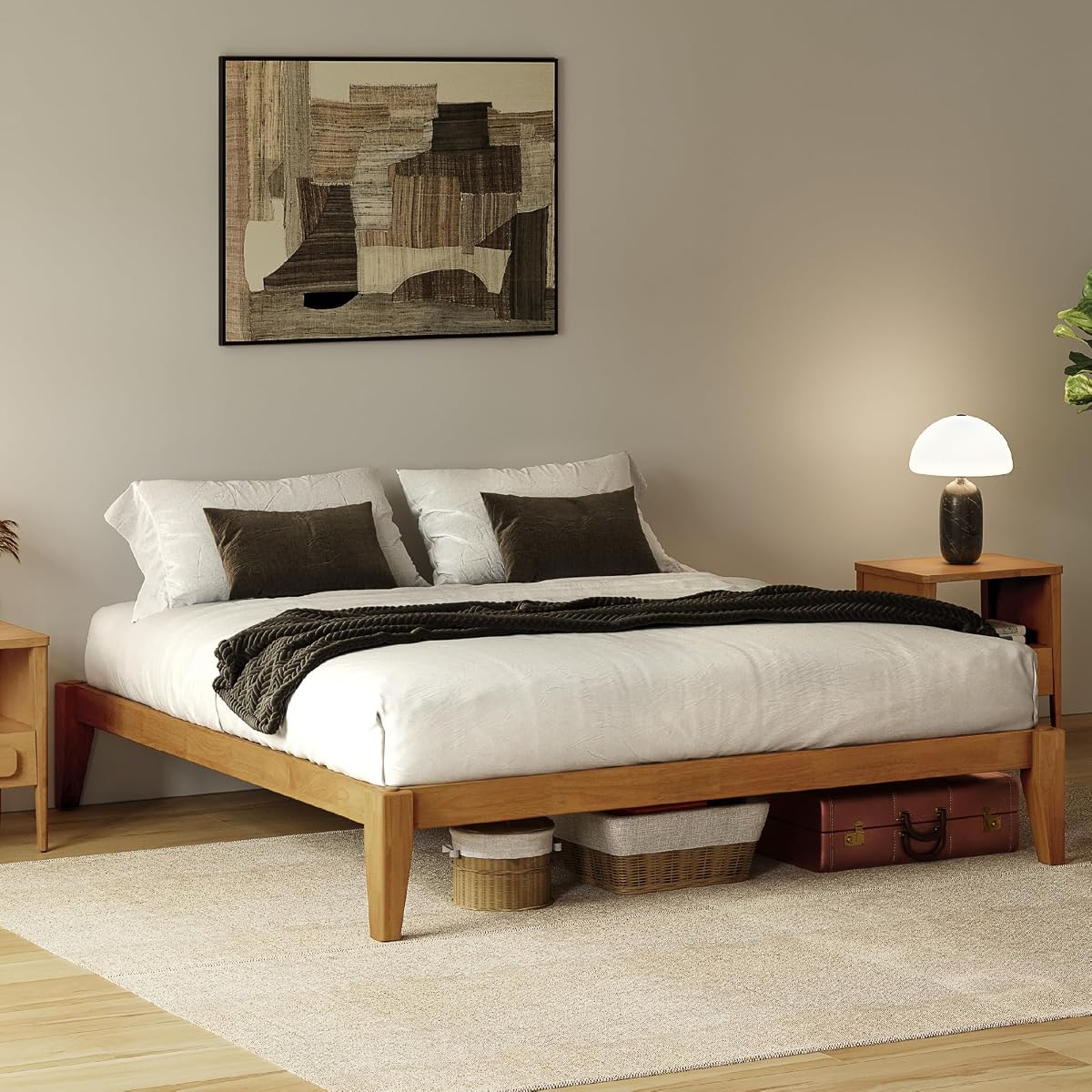 Thor Premium Solid Wood Bed Frame Queen