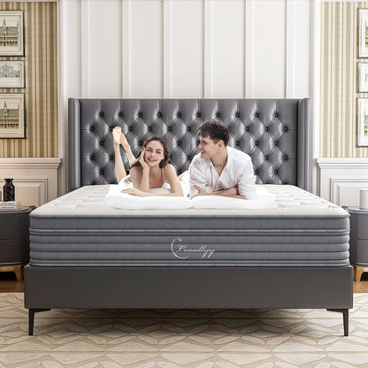 12 inch Queen Mattress in a Box, Pressure Relief&Motion Isolation