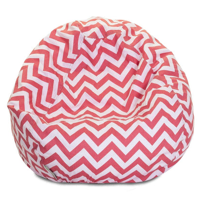 Goods Coral Chevron Small Classic Bean Bag