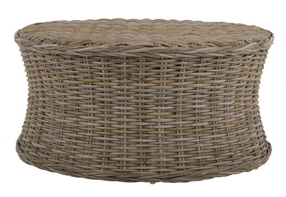 Rustic Rattan Coffee Table