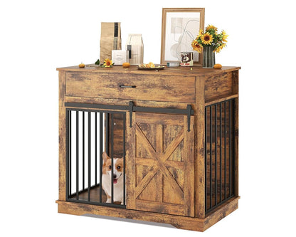 37.8" Dog Crate Furniture