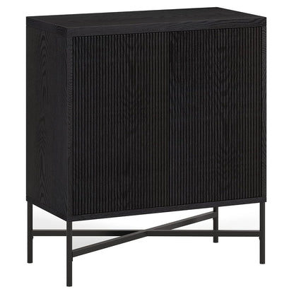 Brighton Accent Cabinet, 28" Wide(15" D x 28" W x 32" H), Black