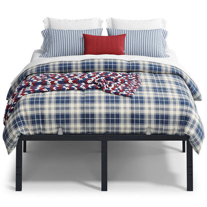 Full Metal Bed Frame, 18 Inches Tall, 1100 lb Weight Capacity