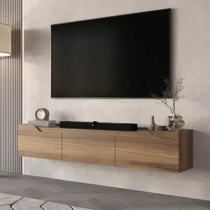 Atelier Mobili Floating TV Stand for 75 Inch TVs, view 2