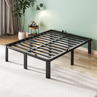 Queen Bed Frame Heavy Duty Steel Platform