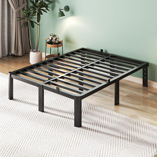 Queen Bed Frame Heavy Duty Steel Platform
