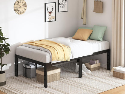 Twin XL Bed Frames - 18 in Sturdy Platform Bed Frame Twin XL
