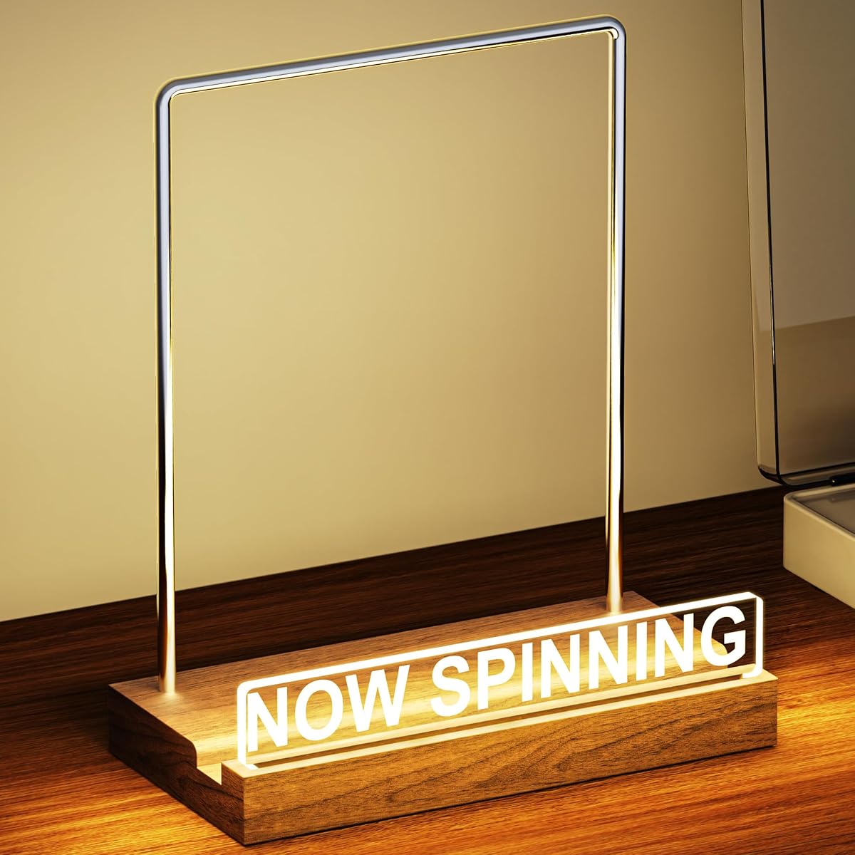 Now Spinning Vinyl Record Stand