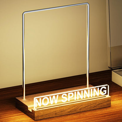 Now Spinning Vinyl Record Stand
