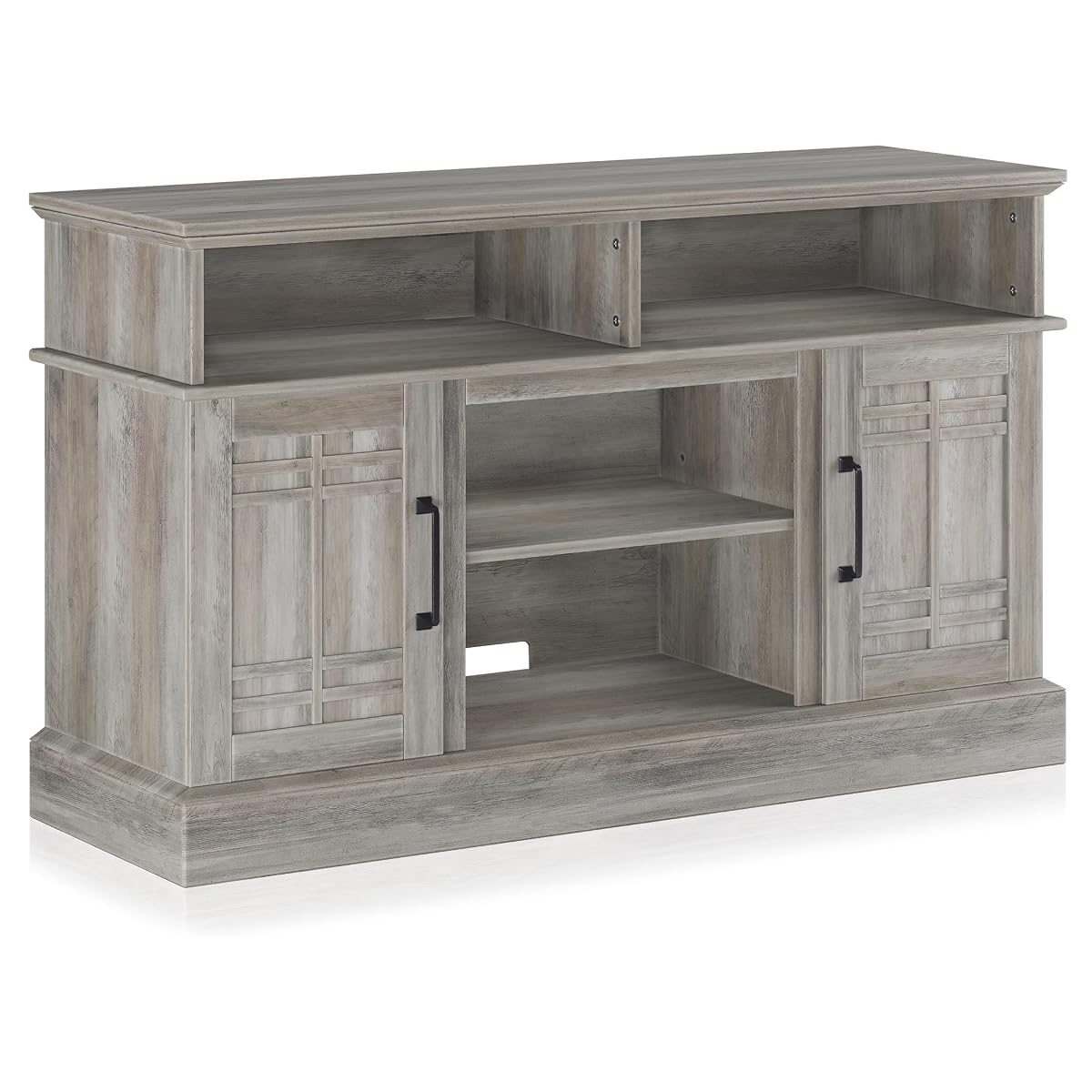 Modern 48" Farmhouse Wood TV Stand & Media Entertainment Center Console Table