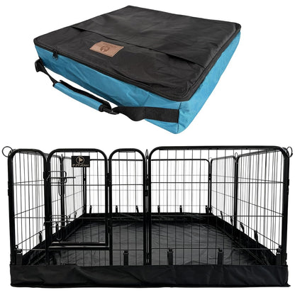 Puppy Playpen Plus Storage Bage with Bottom, 8 Panels 24" H