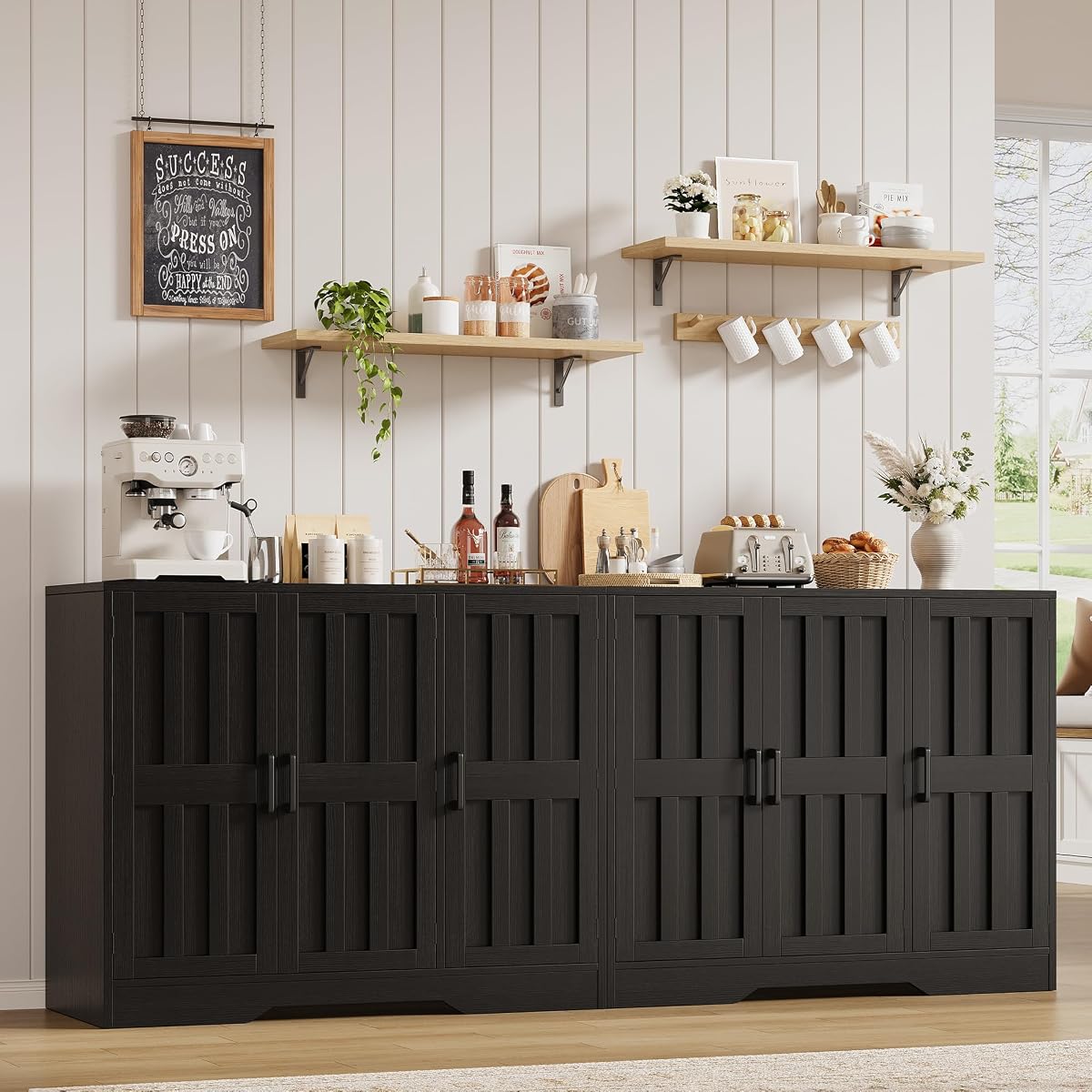 Modern Farmhouse Buffet Cabinet with Storage