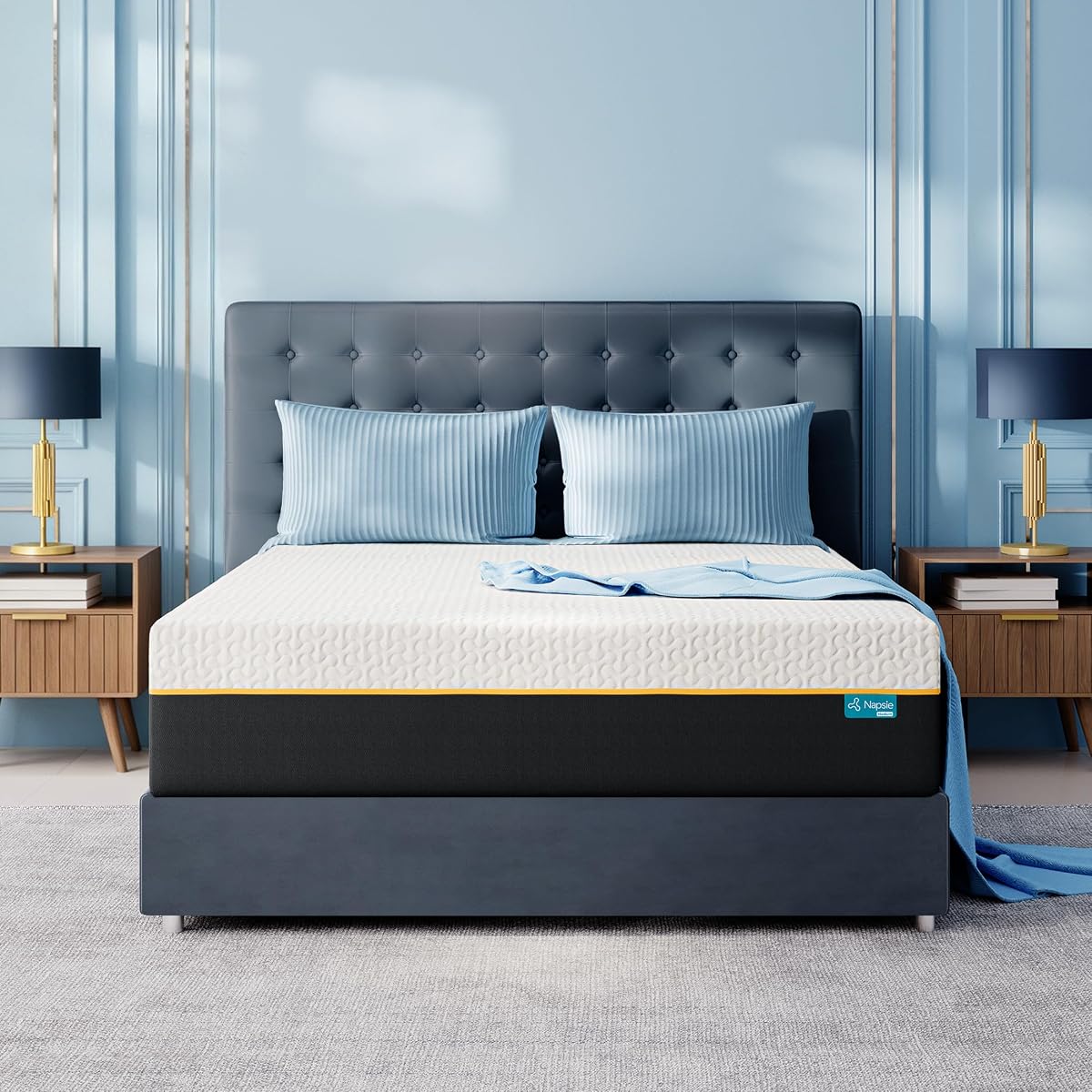 12 Inch Queen Mattress, Cooling Gel Memory Foam Mattress in a Box