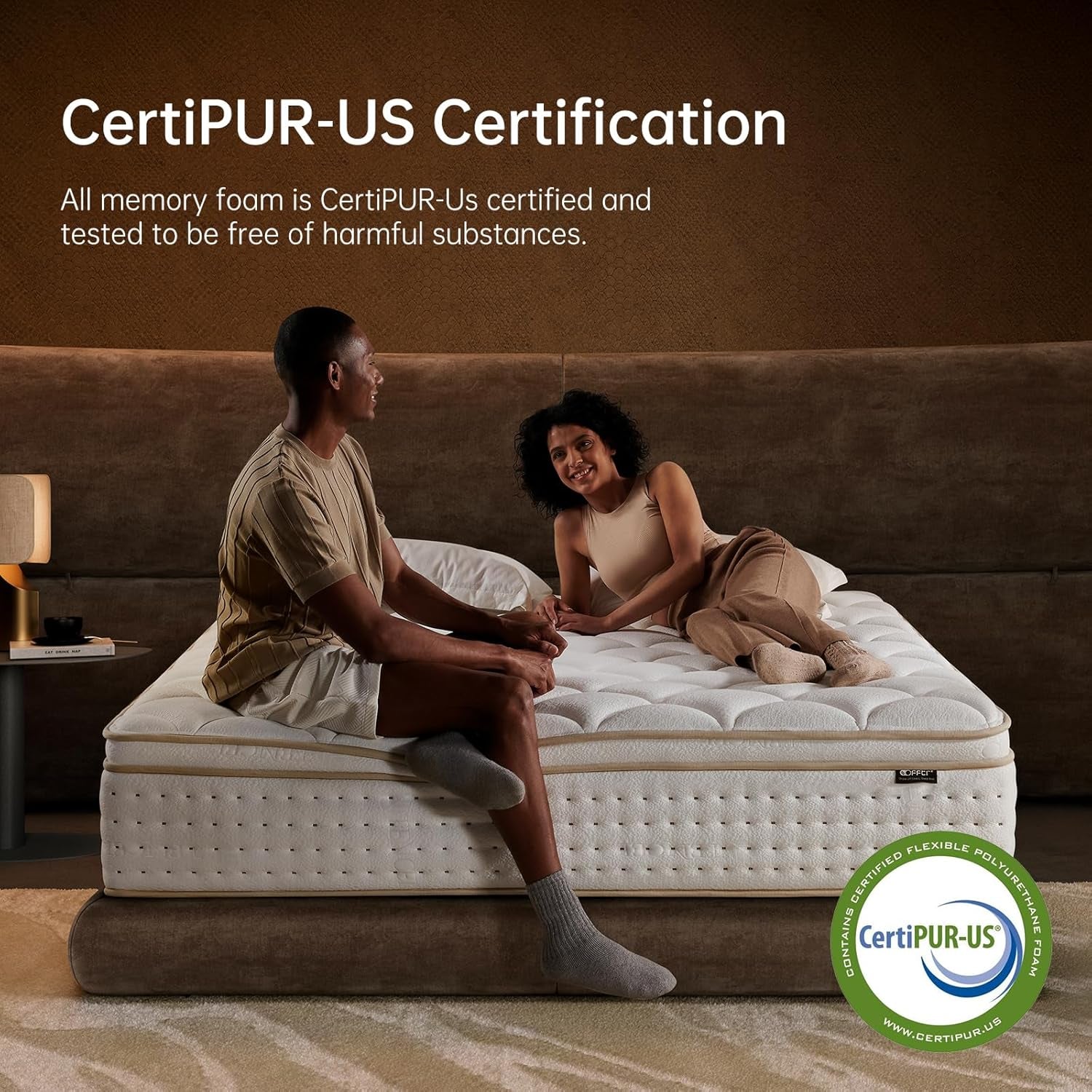 Full Mattress,Full Size Mattress,12 Inch in a Box,Superior Hybrid with Memory Foam for Extra Lumbar Support,100 Night Trial,Maximum Support,Zoned Spring, Firm (12 Inch, Full)